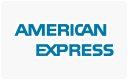 American Express cards accepted here